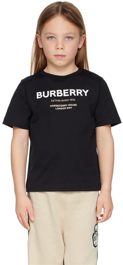 burberry prinkids t shirt|burberry kids outdoor clothing.